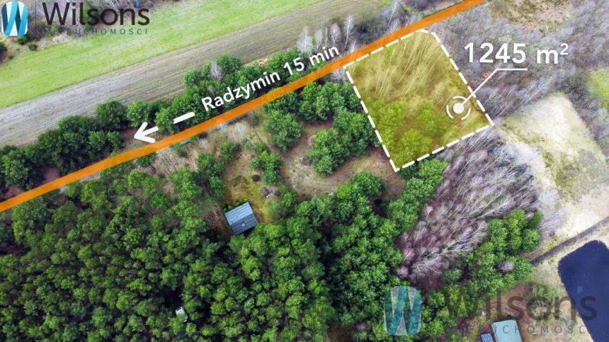 Ludwinów, 93 375 zł, 12.45 ar, droga dojazdowa gruntowa miniaturka 9