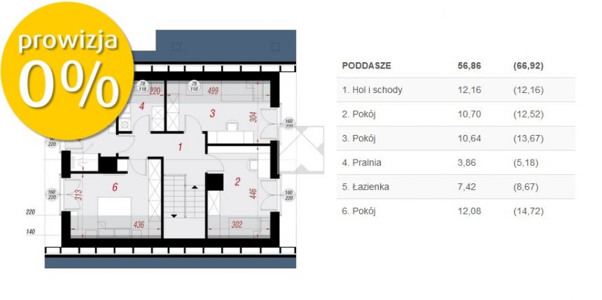 Nowy dom na sprzedaż - Dąbrówki k. Łańcuta miniaturka 3