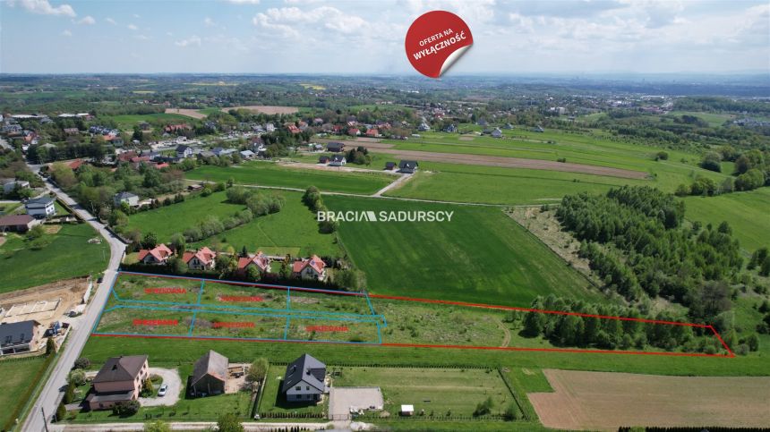 Działka budowlana w Szycach gm. Wielka Wieś - zdjęcie 1
