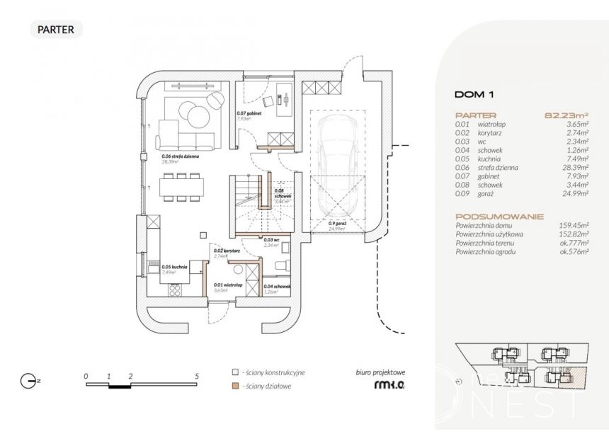 Konstancin-Jeziorna, 2 190 000 zł, 159.45 m2, 5 pokoi miniaturka 17
