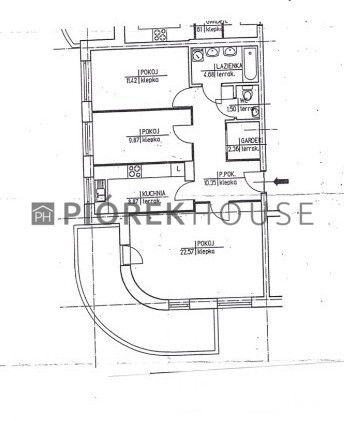 3-pokojowe mieszkanie na Mokotowie