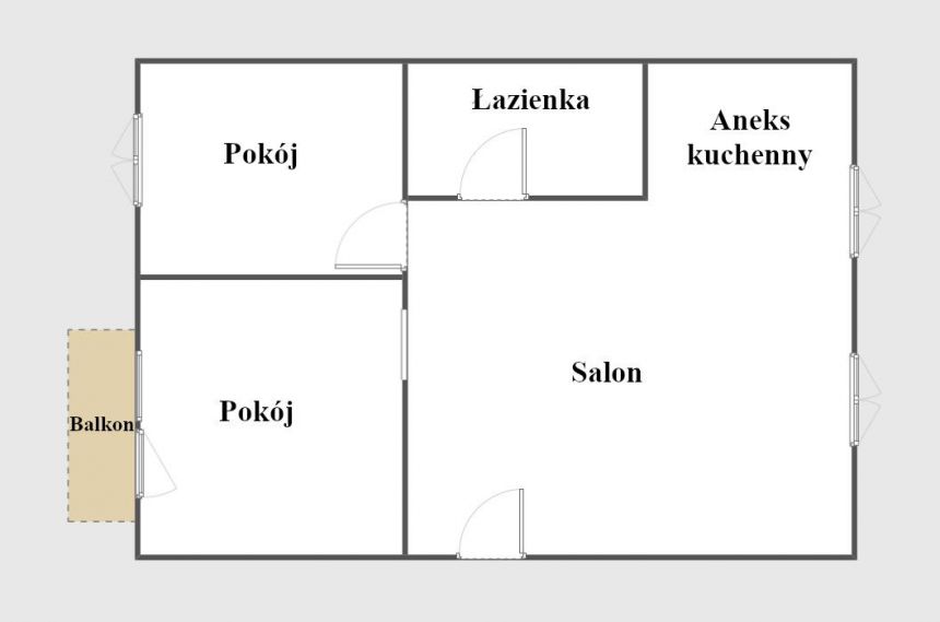 Sanok, 370 000 zł, 57.9 m2, parter, 4 miniaturka 20