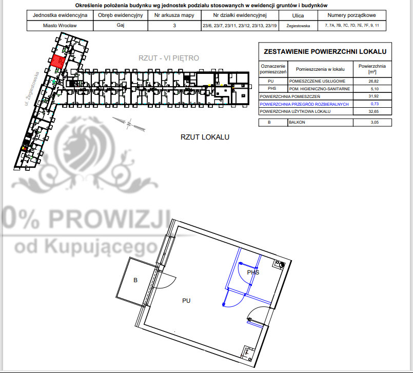 Lokal usługowy/Kawalerka/pod wynajem/dla studenta/Gaj/gotowa łaznienka miniaturka 11