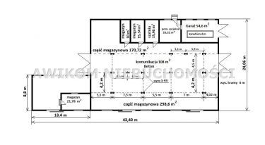 Kowiesy, 1 350 000 zł, 27500 m2, produkcyjno-magazynowy