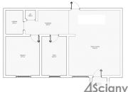 Warszawa Mokotów, 1 080 000 zł, 57.5 m2, 3 pokojowe miniaturka 8