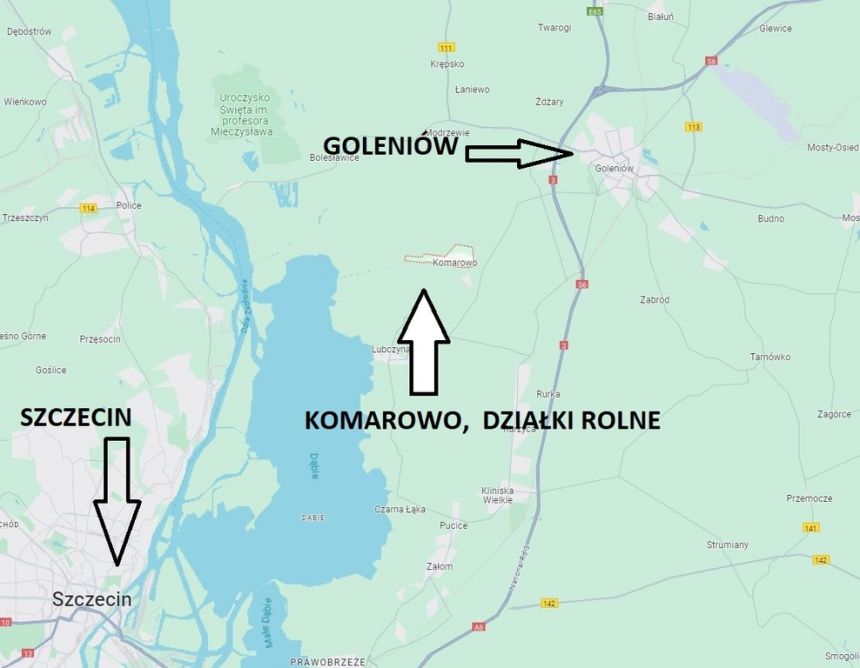 Działka rolna Komarowo na sprzedaż miniaturka 2