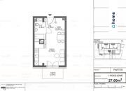 Nowe mieszkanie 27.6 m2 za 425140 PLN miniaturka 1