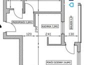 Mieszkanie 2 pokojowe z możliwością 3 pokoju 55m2 miniaturka 9