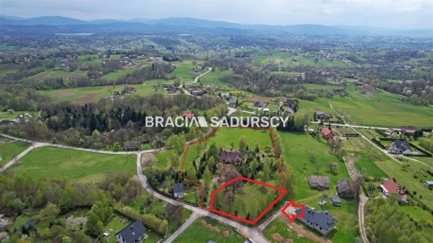 Działka budowlana 22ar Jankówka koło Wieliczki - zdjęcie 1