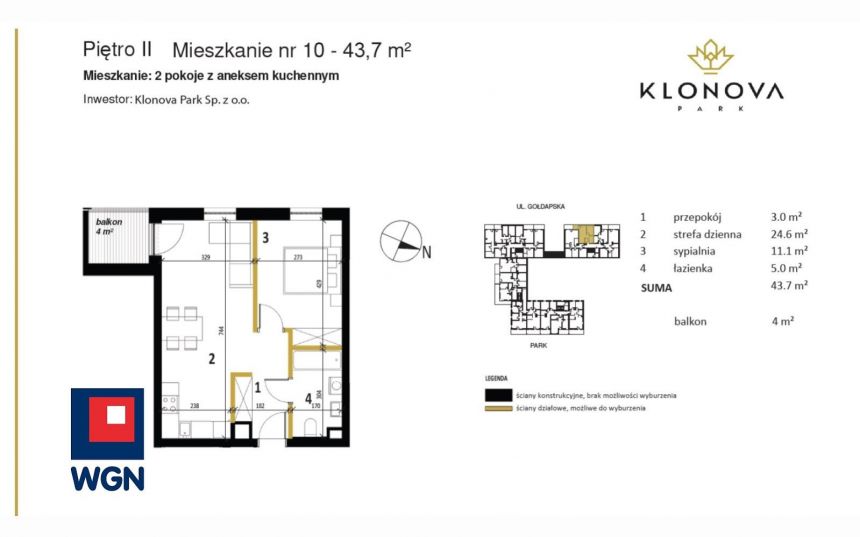 Olecko, 340 860 zł, 43.7 m2, wysoki standard miniaturka 3