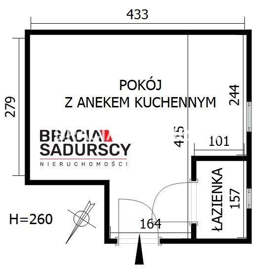 Tauron Arena, tramwaj, kawalerka do wejścia miniaturka 3
