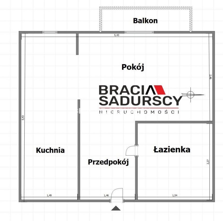 Mieszkanie ul Krowoderskich Zuchów: 30m2. miniaturka 15
