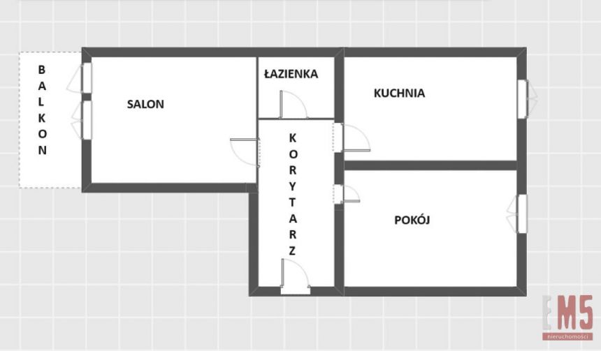 Białystok Mickiewicza, 389 000 zł, 43.5 m2, M3 miniaturka 7