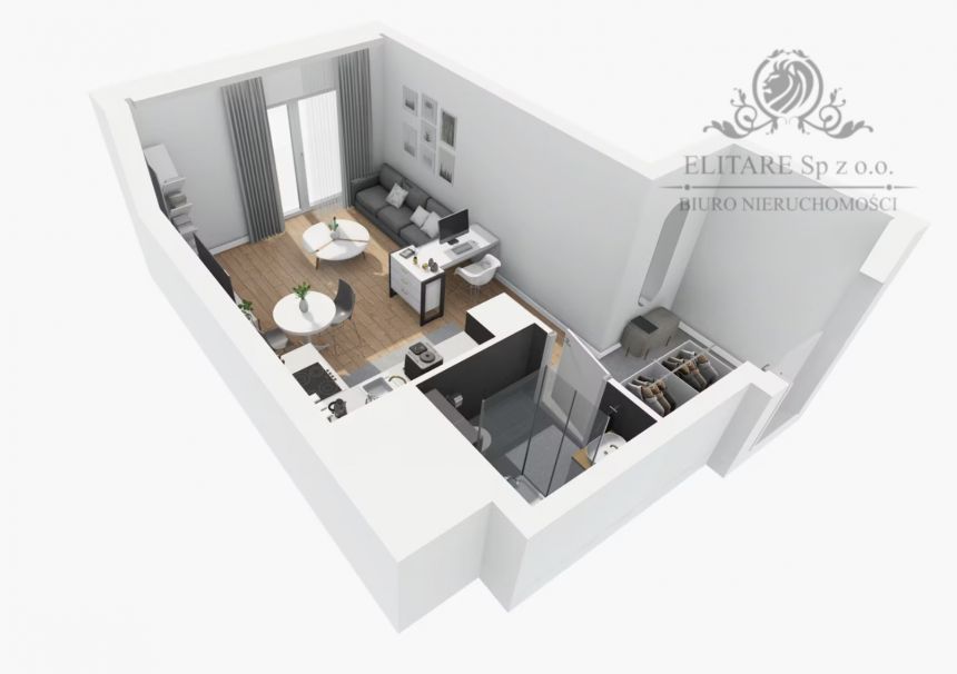 REZERWACJA/Mieszkanie 27,07m2 ,1 pok. w Centrum Wrocławia/Stare Miasto miniaturka 5