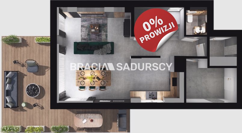 Dom Wolnostojący 140 m2 z tarasem w MNIKOWIE - zdjęcie 1