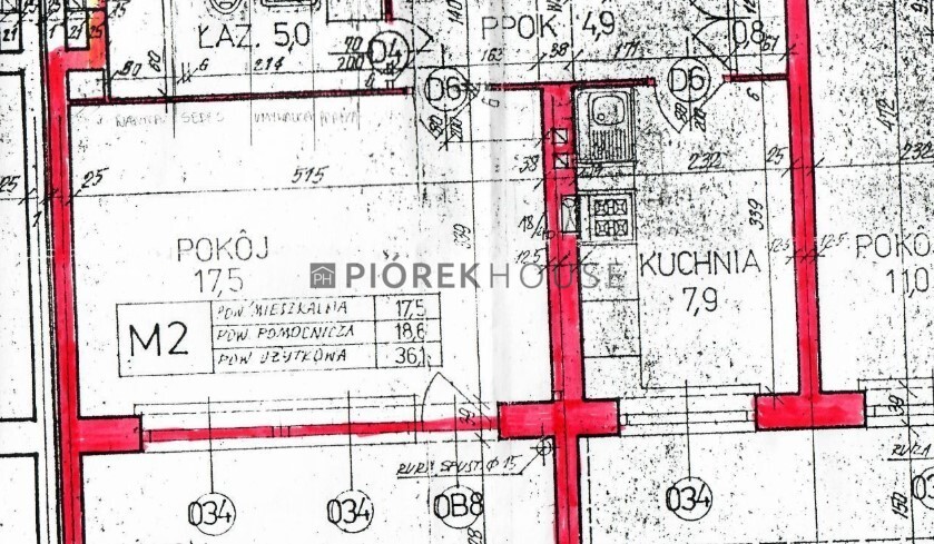 1-pokojowe mieszkanie w Markach miniaturka 13