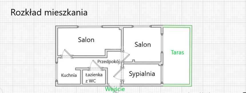 3 pokojowe mieszkanie w Terespolu miniaturka 9