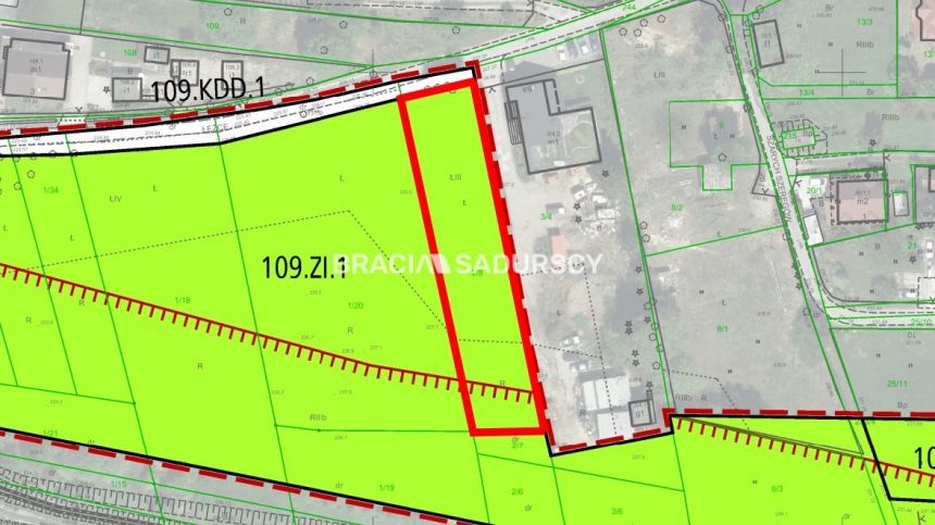 Kraków Kurdwanów, 440 000 zł, 11.55 ar, woda w drodze miniaturka 4