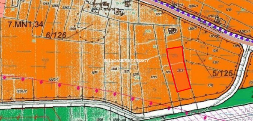 Działka budowlana Krzeczów blisko Bochni. miniaturka 4