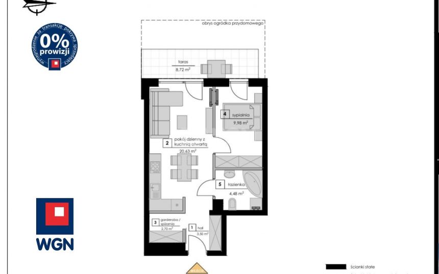 Piotrków Trybunalski, 313 804 zł, 41.29 m2, z garażem - zdjęcie 1