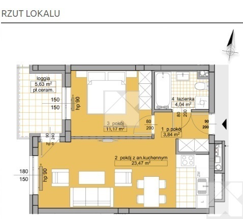 Dwupokojowe o pow. 42,52 m2 | Nowoczesne osiedle | miniaturka 2