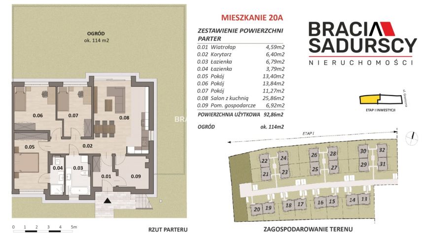 Bibice, 913 897 zł, 92.86 m2, 5 pokojowe miniaturka 4