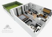 W REALIZACJI 08.2025/Mieszkanie 2pok, /41,10m2 + taras i ogrodu/ Księże Wielkie miniaturka 8