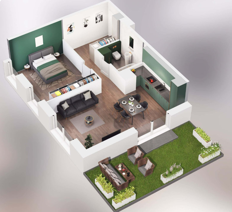 Piękny apartament w topowej lokalizacji/idealny pod wynajem/blisko Świdnickiej miniaturka 14