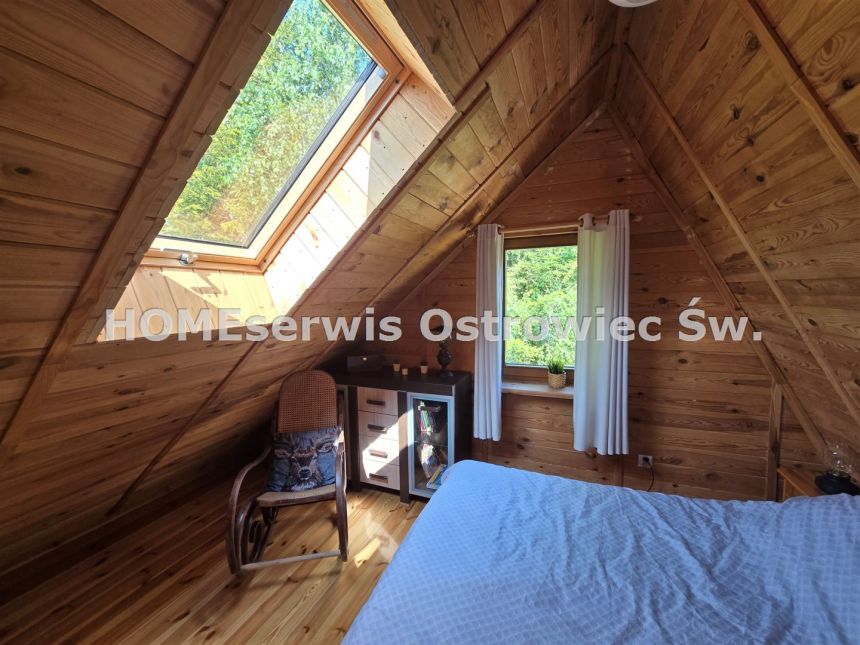 Dom z bali góralski Czerwona Góra działka 4600 m2 miniaturka 25