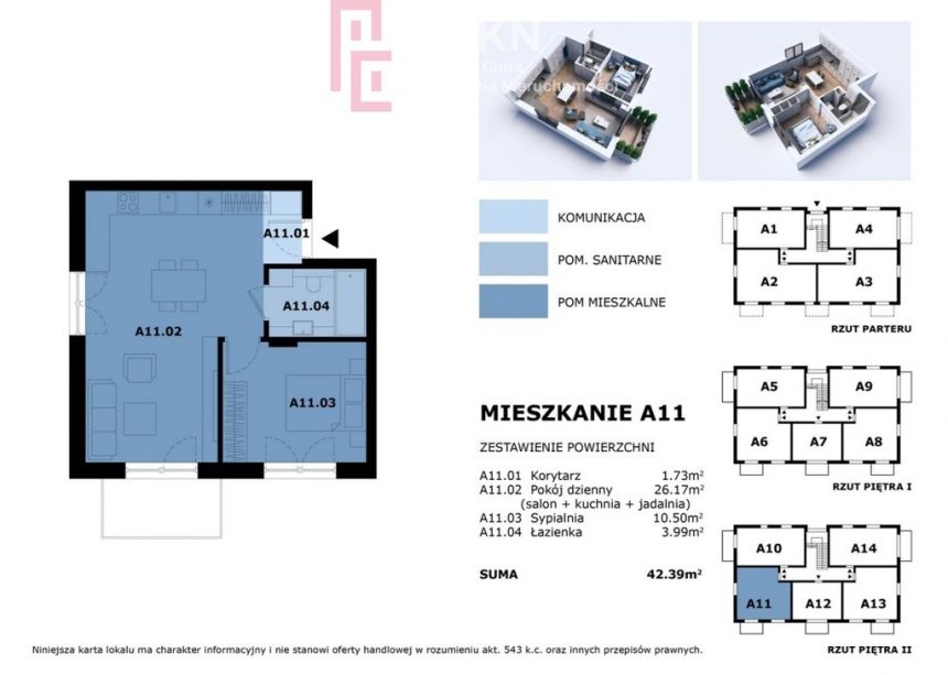 Nowe, urządzone mieszkanie z balkonem i parkingiem miniaturka 10