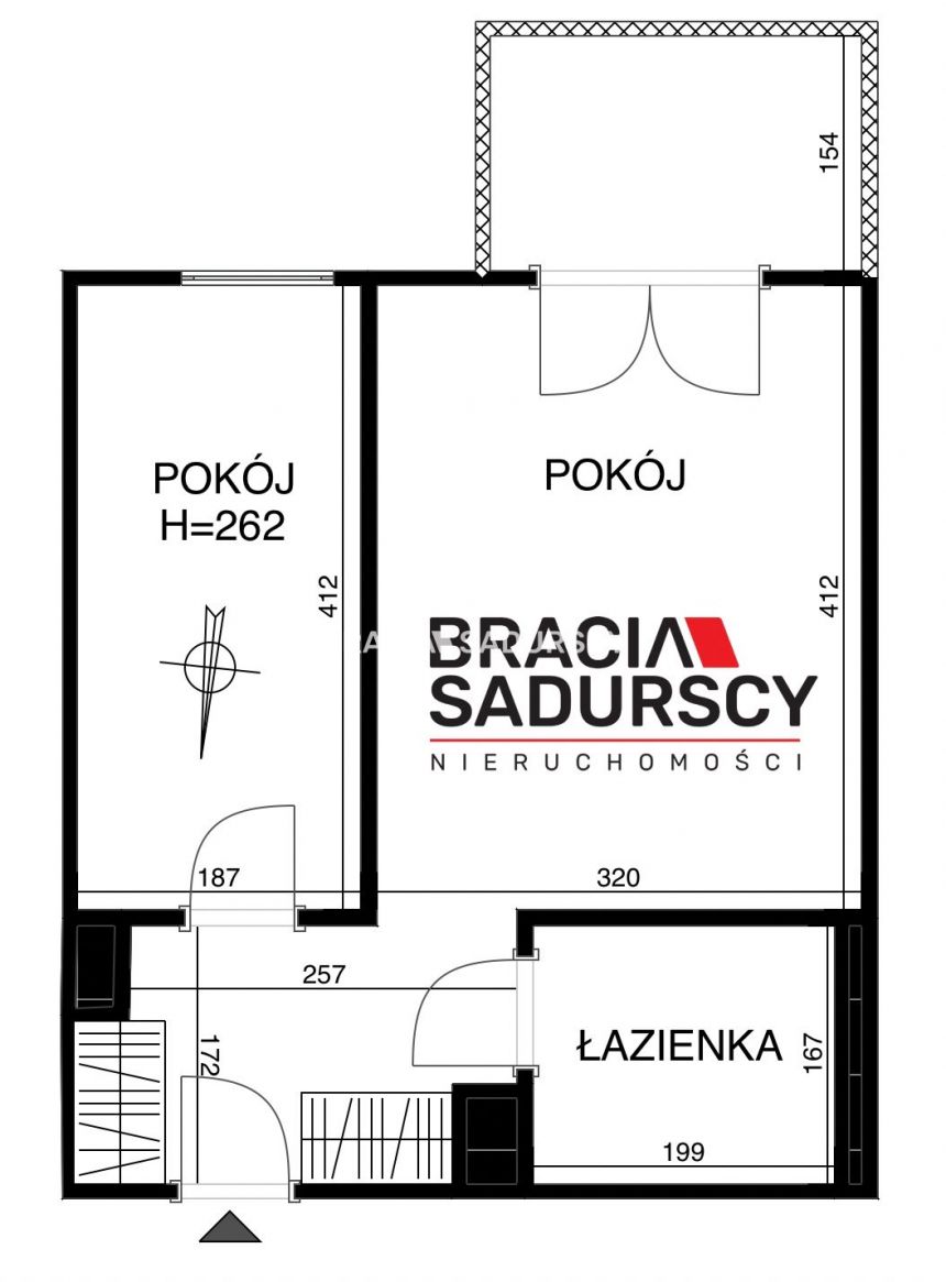 2pok. | Ul. Śliczna | 29.5m2 miniaturka 3