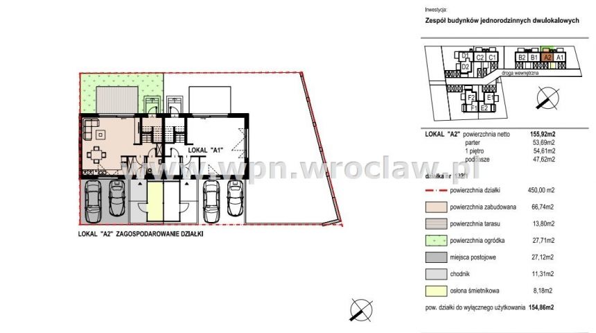 Komfortowy duży szereg 156m, taras cicha okolica miniaturka 5