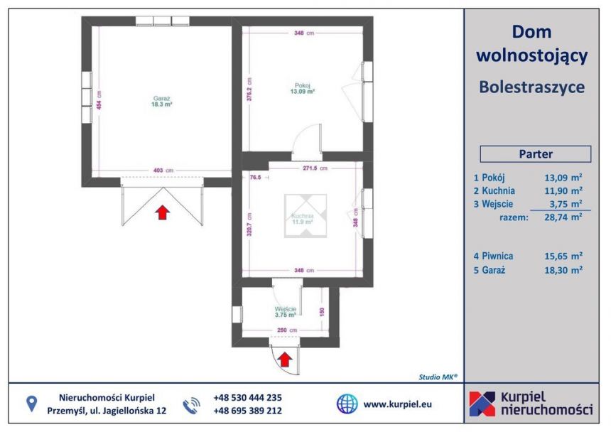 Atrakcyjna działka z małym domkiem - Bolestraszyce miniaturka 15