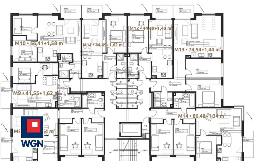 Wieluń, 595 575 zł, 74.54 m2, oddzielna kuchnia miniaturka 3