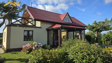Dom nad rzeką Nogat, 137 m² niedaleko Elbląga