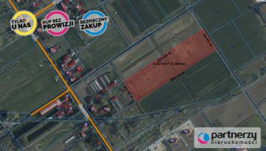 Gdańsk Olszynka, 3 740 000 zł, 1.7 ha, przyłącze prądu