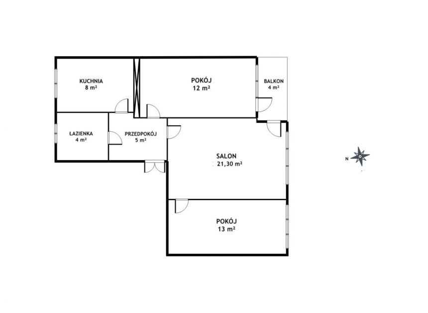 Gdańsk Wrzeszcz Dolny, 749 000 zł, 63.3 m2, 3 pokojowe miniaturka 13