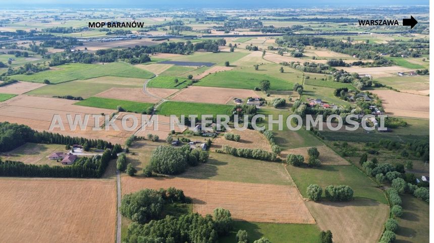 Holendry Baranowskie, 154 840 zł, 11.06 ar, woda w drodze miniaturka 10