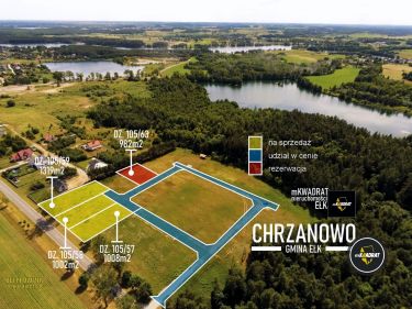 Chrzanowo, 121 000 zł, 10.02 ar, przyłącze elektryczne