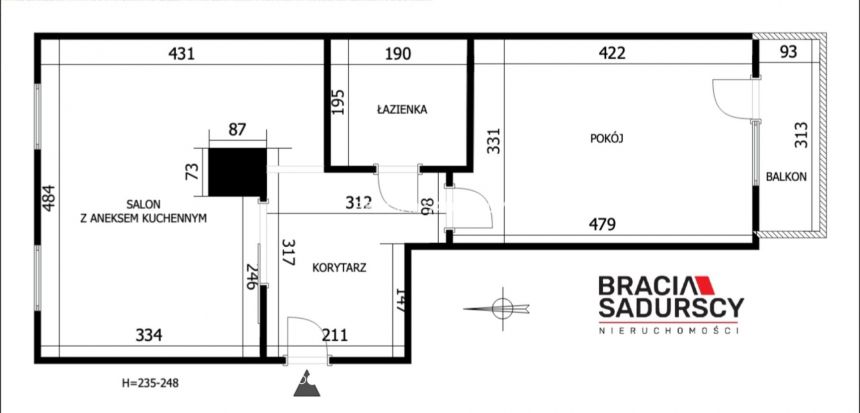 Skawina Ogrody, 560 000 zł, 44.49 m2, parter miniaturka 28