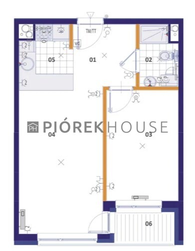 2-pokojowe mieszkanie na Pradze-Północ miniaturka 8