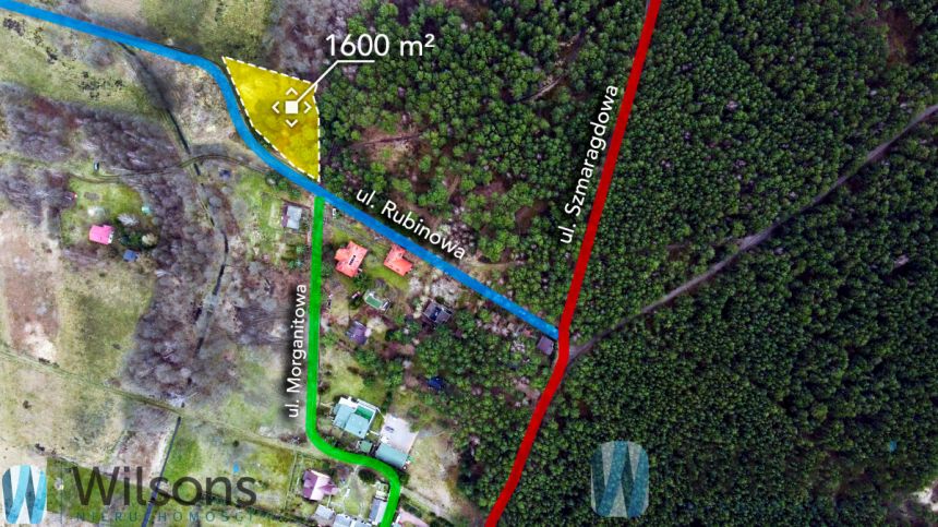 Ludwinów, 180 000 zł, 16 ar, przyłącze prądu miniaturka 6