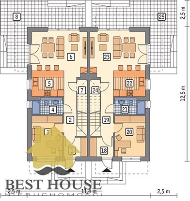 Lublin Czechów Dolny, 1 250 000 zł, 110 m2, 5 pokoi miniaturka 3