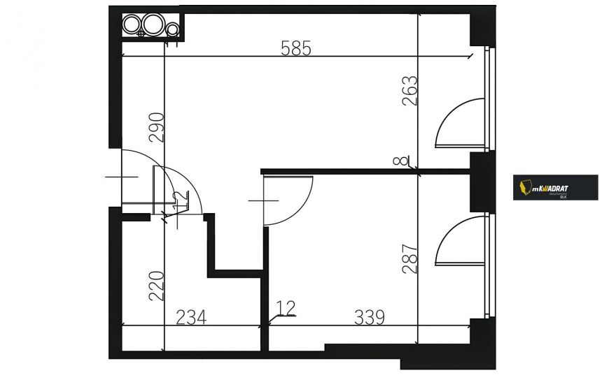 Ełk Centrum, 510 948 zł, 31.54 m2, do wprowadzenia miniaturka 11