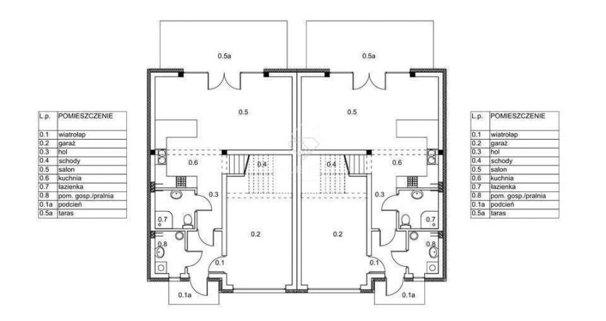 Bliźniak 160 m2, garaż, działka 5 ar miniaturka 9