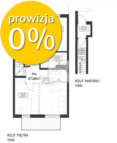 Czteropokojowe mieszkanie w stanie deweloperskim miniaturka 6