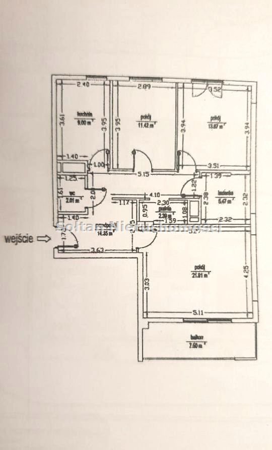 Warszawa Stare Włochy, 1 499 000 zł, 80 m2, z balkonem miniaturka 11