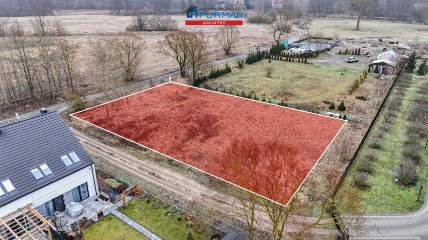 Działka budowlana  Piła-Motylewo blisko rzeki miniaturka 3