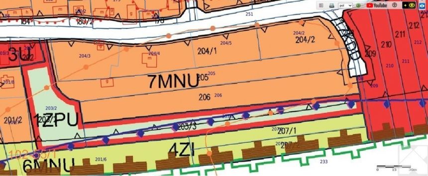 Działka Mieszkaniowo Usługowa Aleksandrowice miniaturka 4