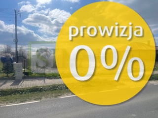 Działka budowlana przy drodze asfaltowej